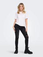 Only T-Shirt Donna Bianco Onlonly 15270390 White ONLY 