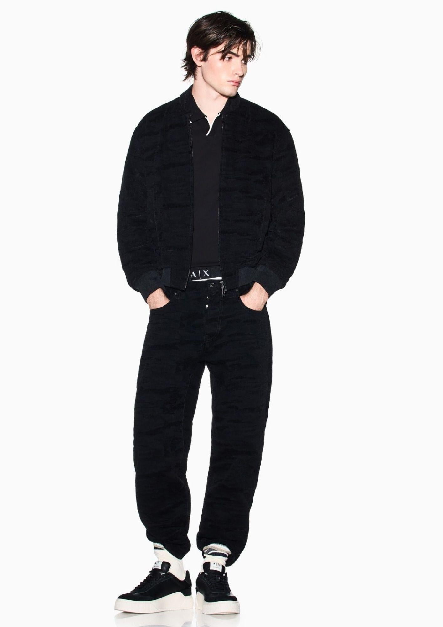 Armani Exchange Polo Uomo Blu Navy XM002401 AF10366 UC001 ARMANI EXCHANGE 