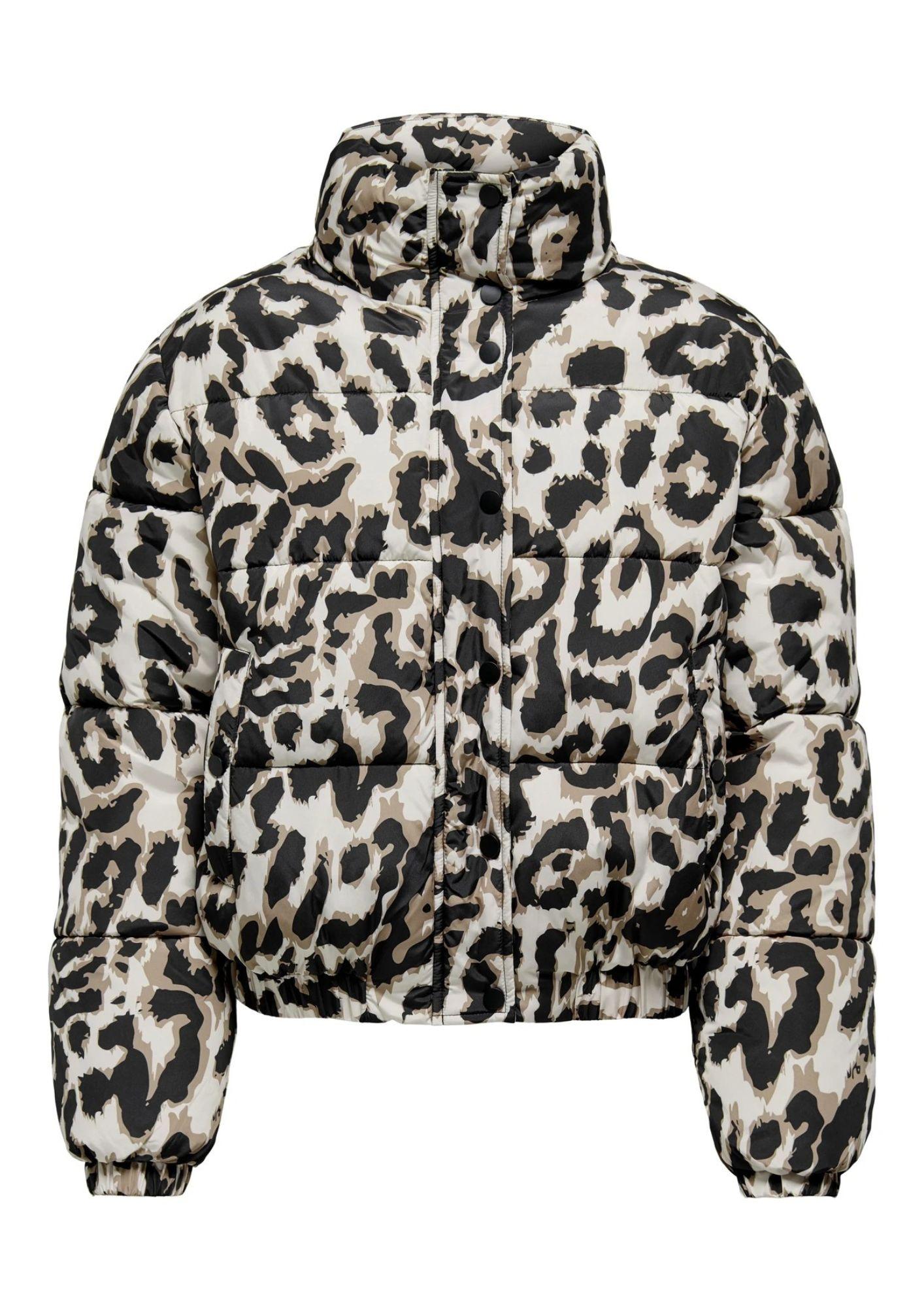 Jacqueline De Yong Giubbinbo Donna Moon Beige Animalier 15353988 Moonbeam TIGERS EYE-BLACK LEO JACQUELINE DE YONG 
