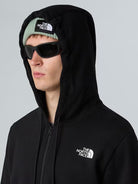 The North Face Felpa con cappuccio e cerniera integrale Simple Dome Uomo TNF Black NF0A89FD JK3 THE NORTH FACE 