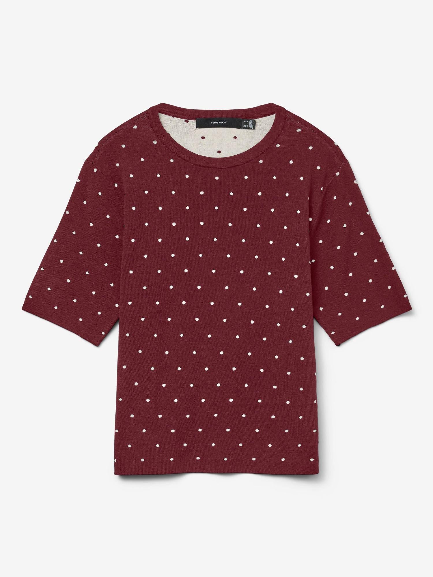 Vero Moda VMSABA Pullover Donna Syrah 10330835 Syrah VERO MODA 