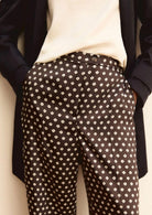 Emme Marella Pantalone Donna Emmbaobab Kaki Fantasia Rombi 2615131241200 008 EMME MARELLA 