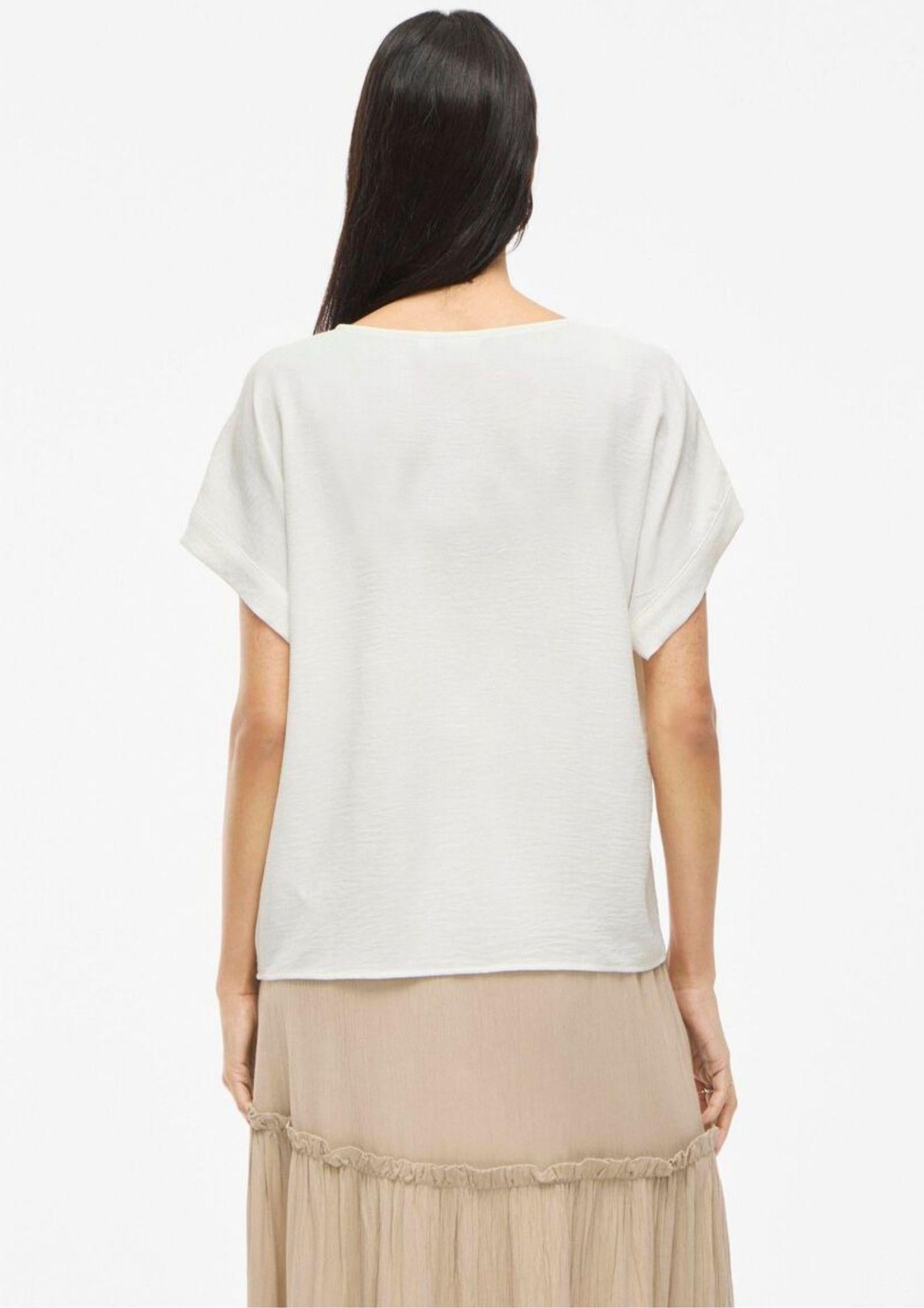 Vila T-Shirt Donna Biaca 14101663 Snow White VILA 