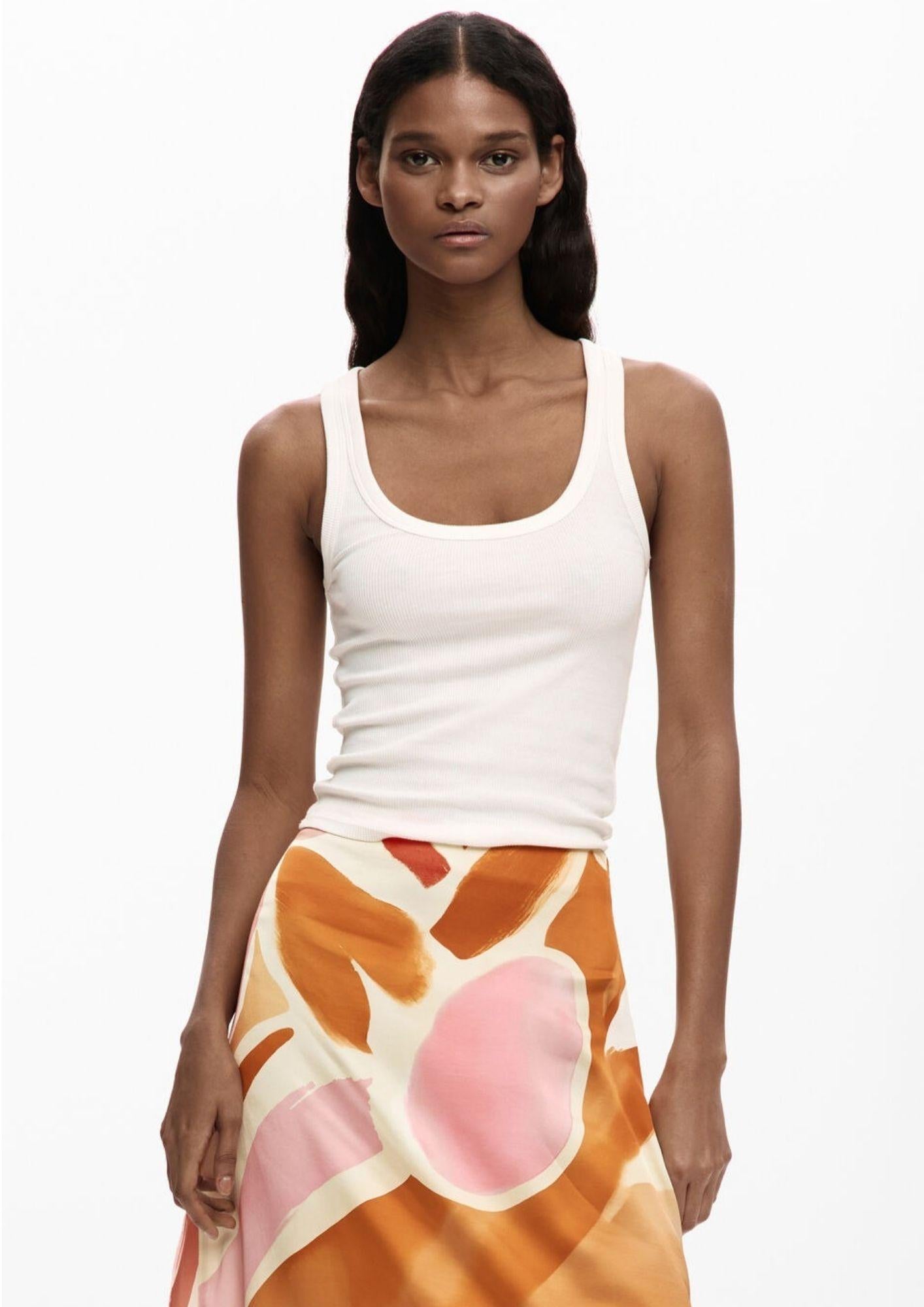 Desigual Gonna Donna Falventorange Arancione 26SWFW13 7002 DESIGUAL 