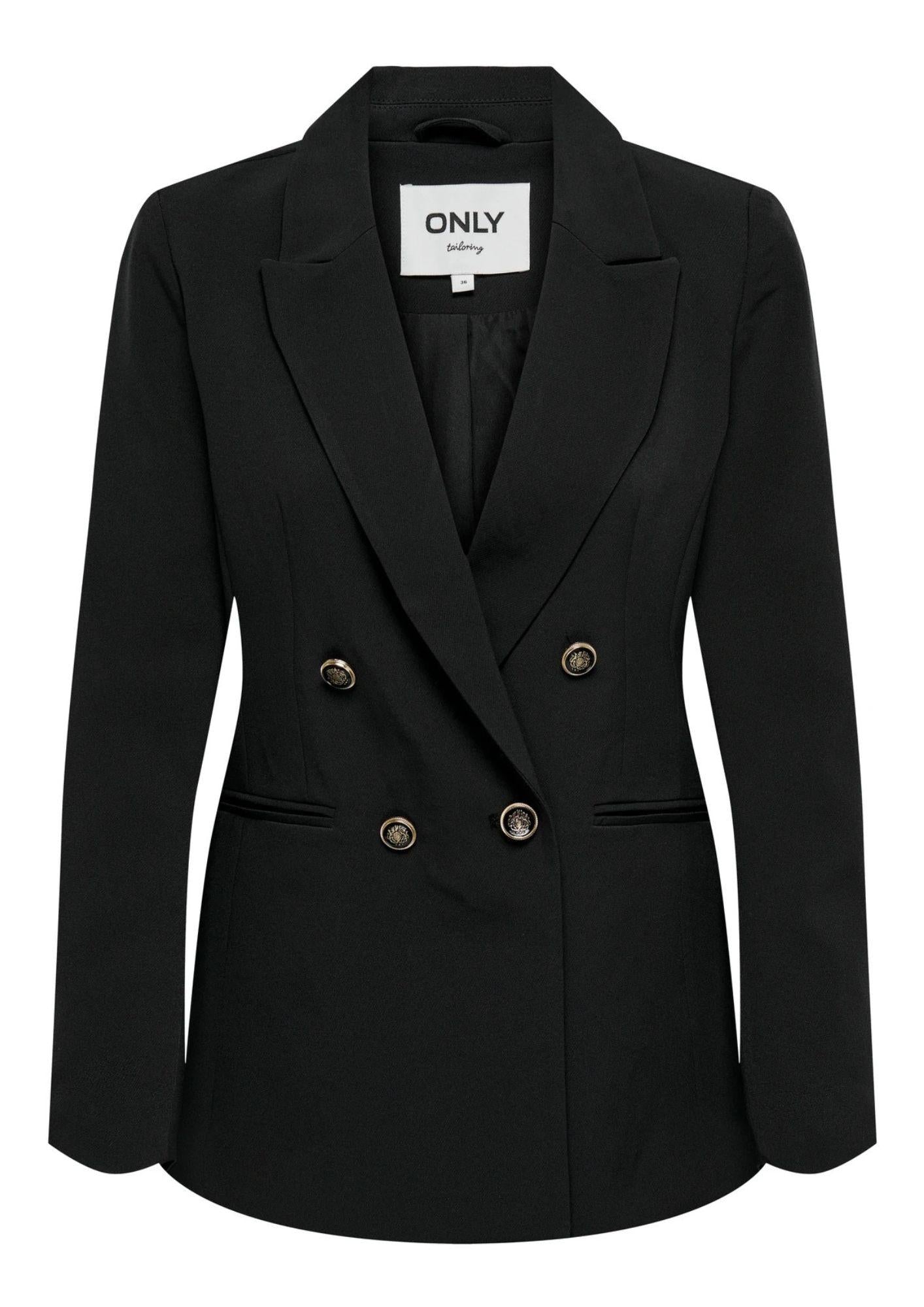 Only Giacca Donna Onlastrid Nera 15294709 Black ONLY 