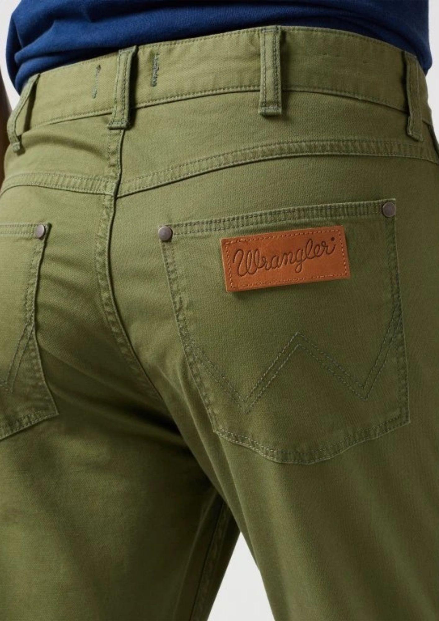 Wrangler Pantalone Uomo Verde 112350800 GREEN WRANGLER 
