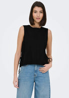 Jacqueline De Yong Top Donna Leslie Nero 15374333 Black JACQUELINE DE YONG 