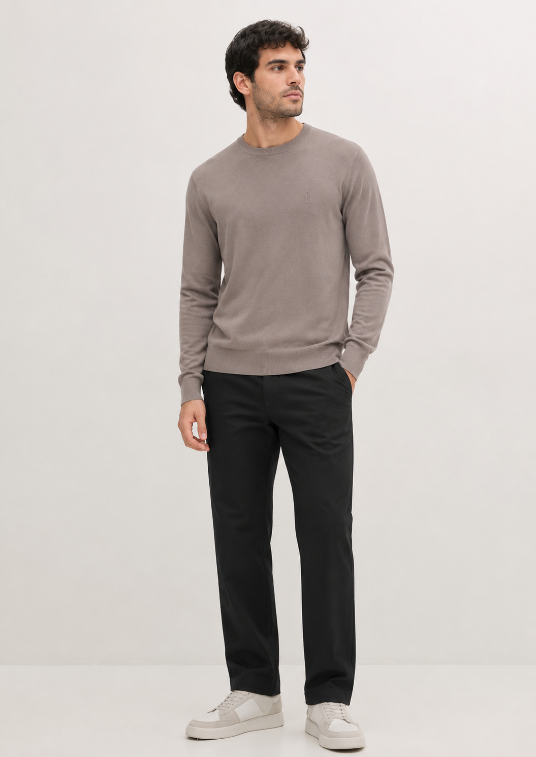 Armani Exchange Maglia Uomo Beige XM000338 AF12291 U6107 ARMANI EXCHANGE 