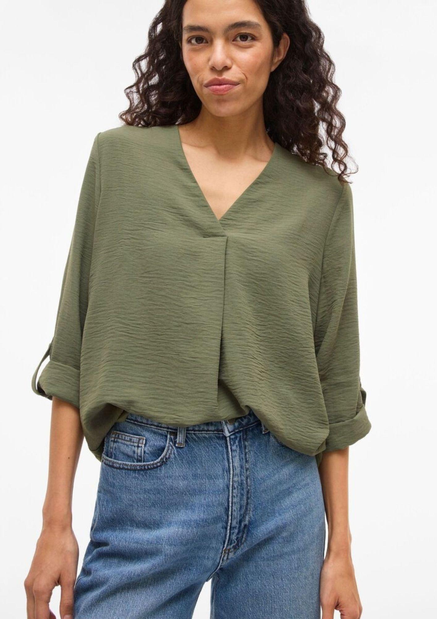 Vila Top Donna Vijosa Verde 14102906 Olivine VILA 