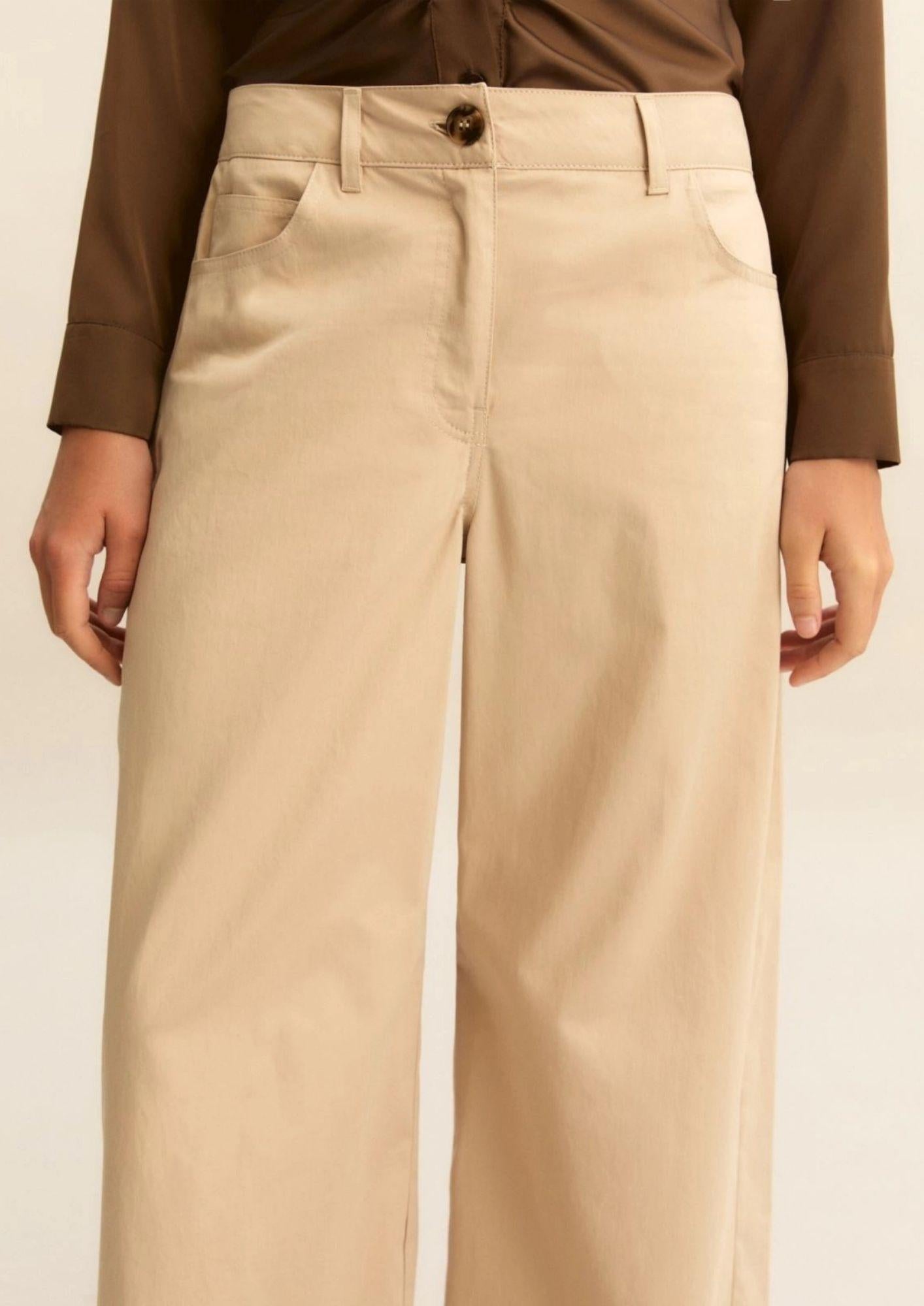 Emme Marella Pantalone Donna Emmvacillo Beige 2615131231200 002 EMME MARELLA 