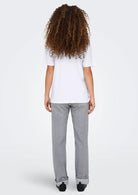 Only T-Shirt Donna Burst Bianca 15343431 Bright White ONLY 