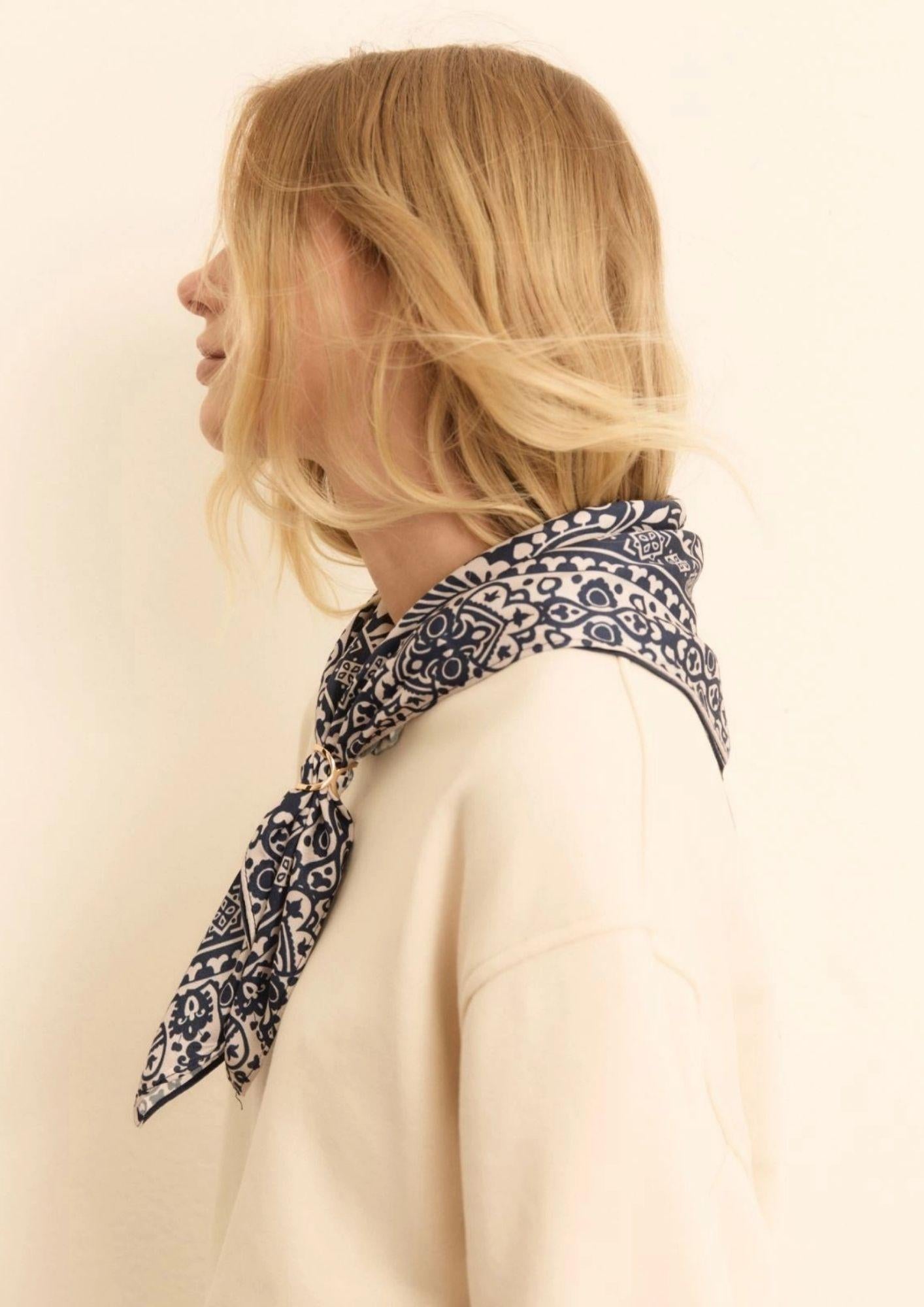 Emme Marella Felpa Donna Emigala Bianco Lana 2615921014200 001 EMME MARELLA 