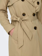 Only Trench Donna Ginger Root Onlvalerie 15191821 Ginger Root ONLY 