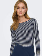 Jacqueline De Yong Maglia Donna Sky Captain Jdysissy 15364527 Sky Captain CLOUD DANCER JACQUELINE DE YONG 