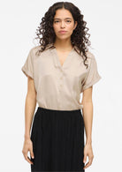 Vila CAmicia Donna Enna Grigio 14107405 Cement VILA 