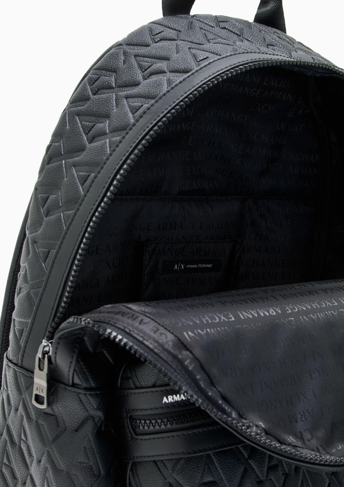 Armani Exchange Zaino Uomo Nero XM000237 AF12133 UC001 ARMANI EXCHANGE 