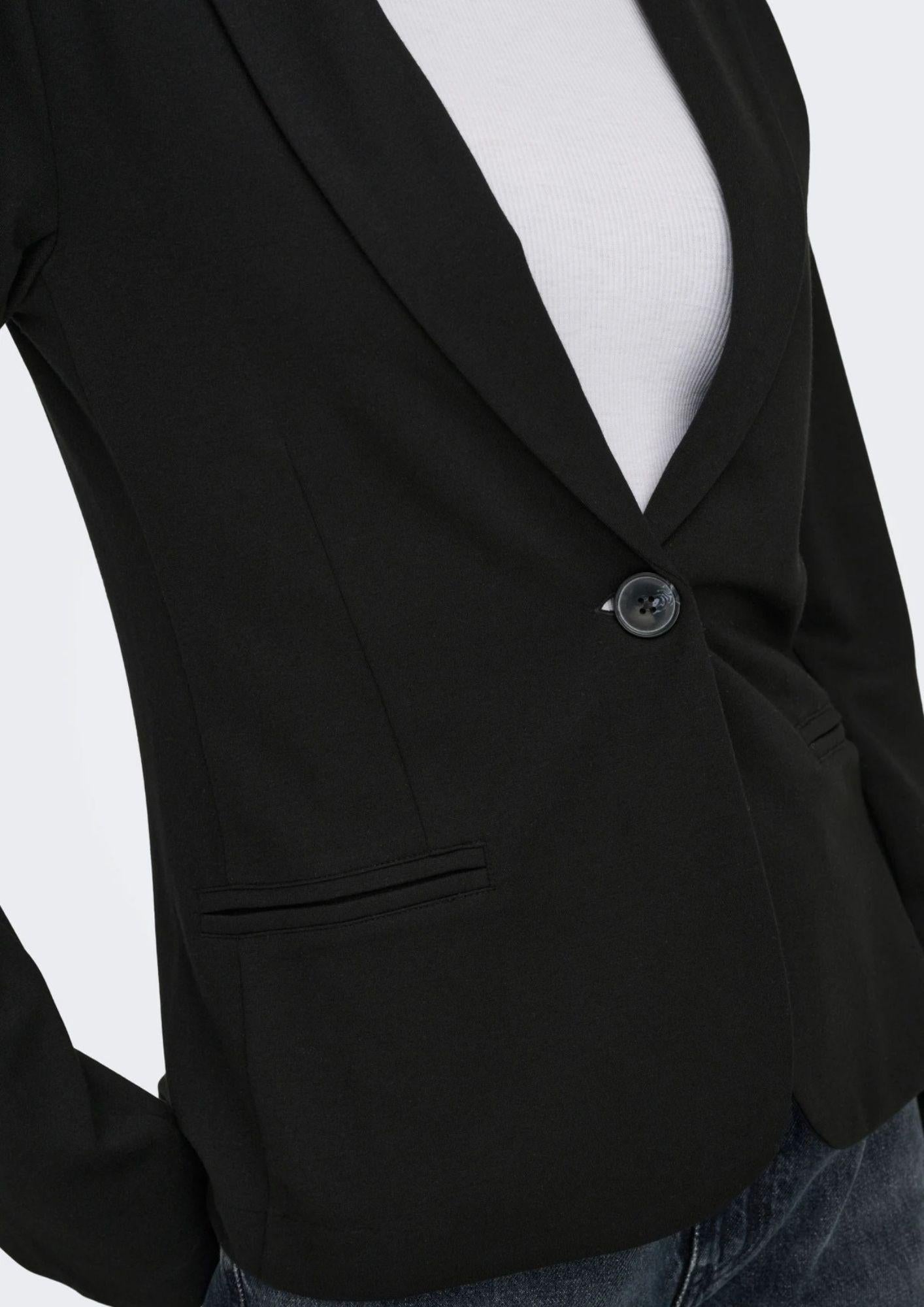 Jacqueline De Yong Giacca Donna New Blazer Nera 15364540 Black JACQUELINE DE YONG 