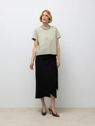 Vero Moda AWNAIMA T-Shirt Donna Grey Tea 10294544 Tea VERO MODA 