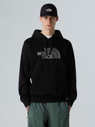 The North Face Felpa Uomo con cappuccio Drew Peak Nero NF0A89EM JK3 THE NORTH FACE 