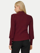 Only Pullover Donna Katia Rosso 15232494 Cabernet ONLY 