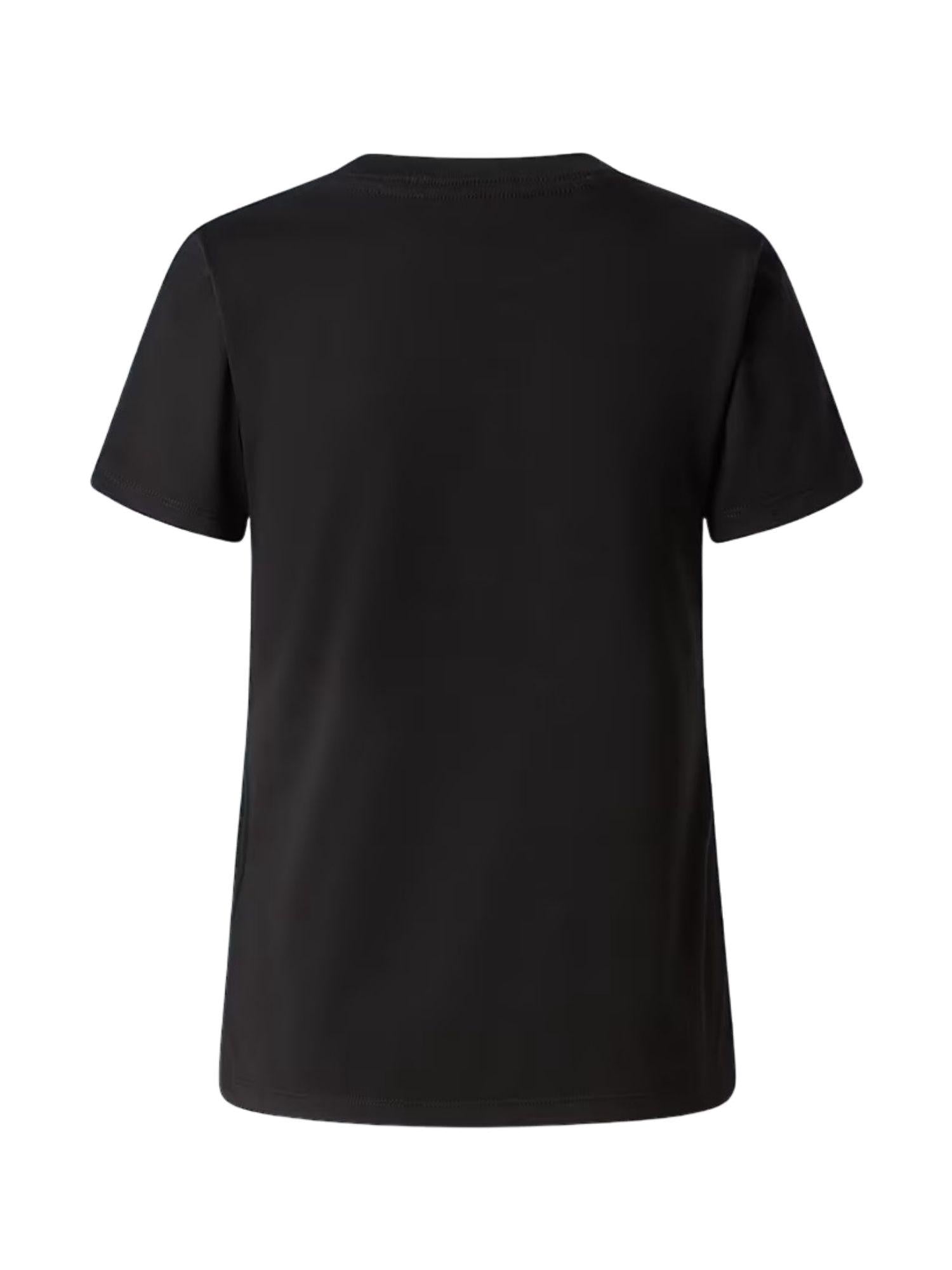 The North Face T-Shirt Donna Nera Evolution Simple Dome Slim NF0A8FX7 JK3 THE NORTH FACE 