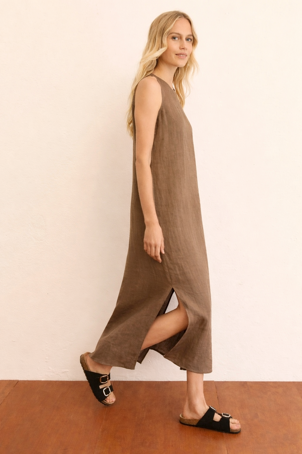 Emme Marella Vestito Donna Emmvelo Sabbia 2615221352200 004 EMME MARELLA 