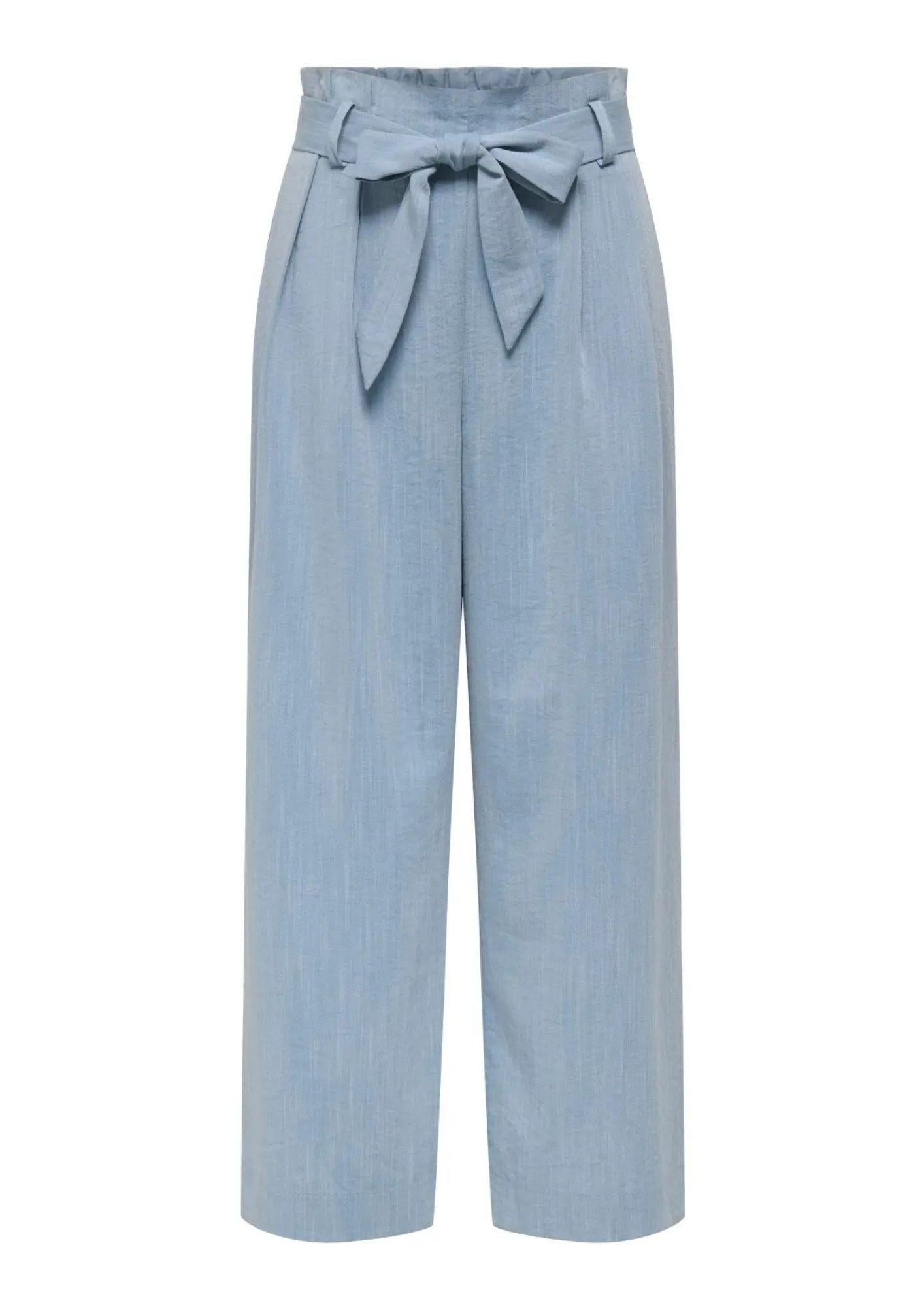 Only Pantalone Donna Marsa Blu Denim Sbiadito Melange 15269628 Faded Denim MELANGE ONLY 