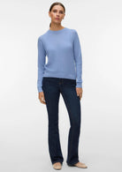 Vero Moda Pullover Donna Newlex Blu Brunnera 10340560 Brunnera Blue VERO MODA 