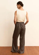 Emme Marella Pantalone Donna Emmbaobab Kaki Fantasia Rombi 2615131241200 008 EMME MARELLA 