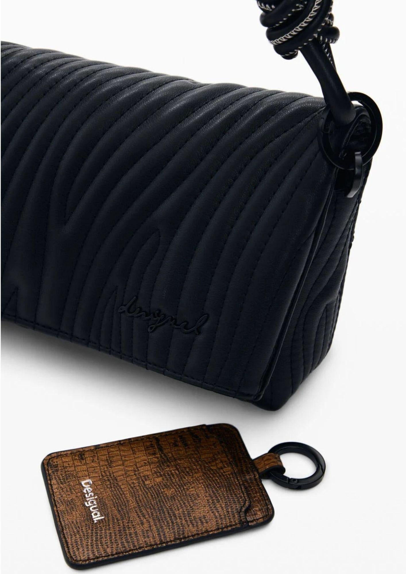 Desigual Borsa Donna Bag Helium Trokel Nera 26SAXPBA 2000 DESIGUAL 