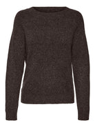 Vero Moda Maglia Donna Doffy Marrone 10201022 Chocolate Torte VERO MODA 