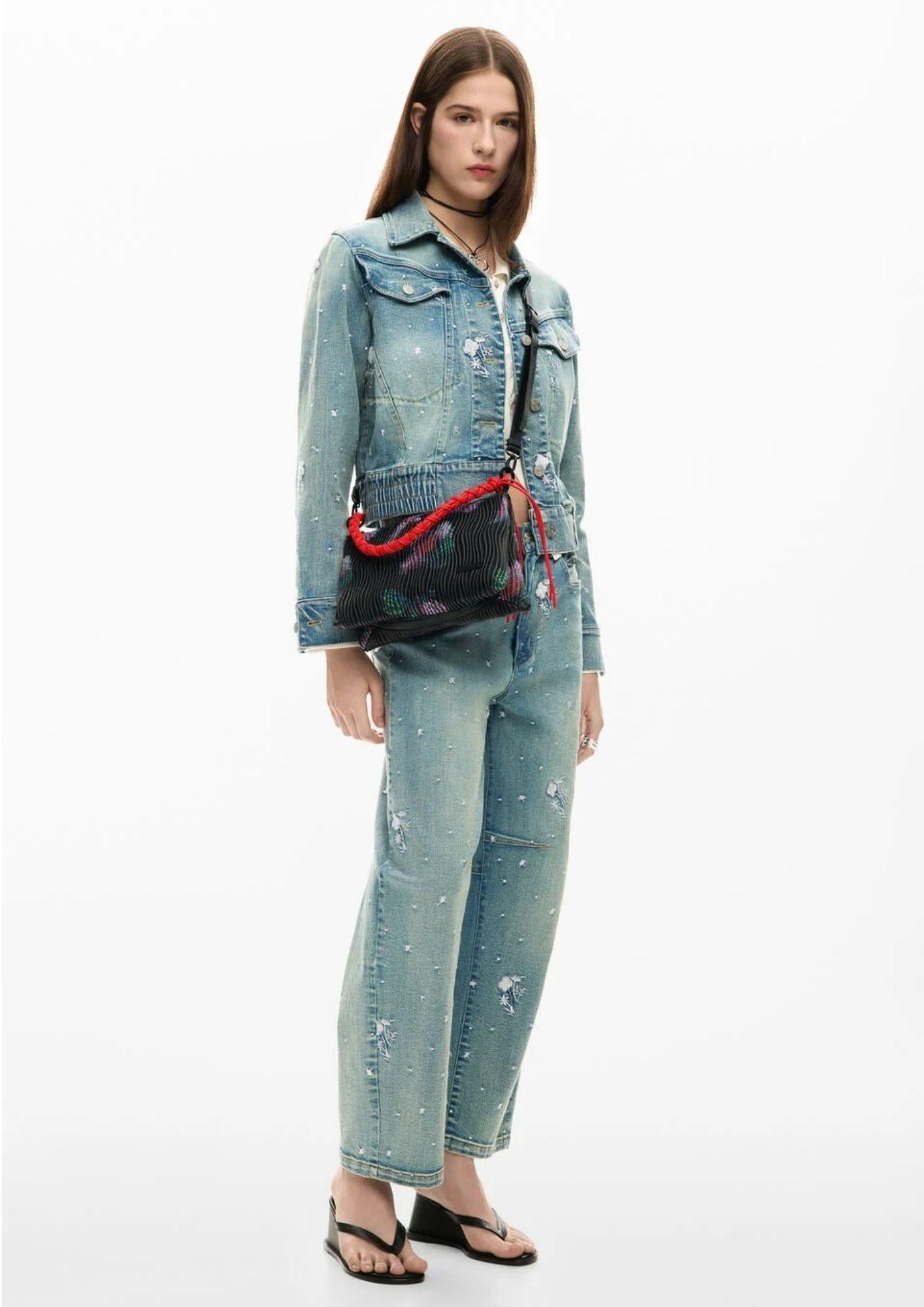 Desigual Borsa Donna Bag Xenon Dortmund Multicolore 26SAXPAL 2000 DESIGUAL 