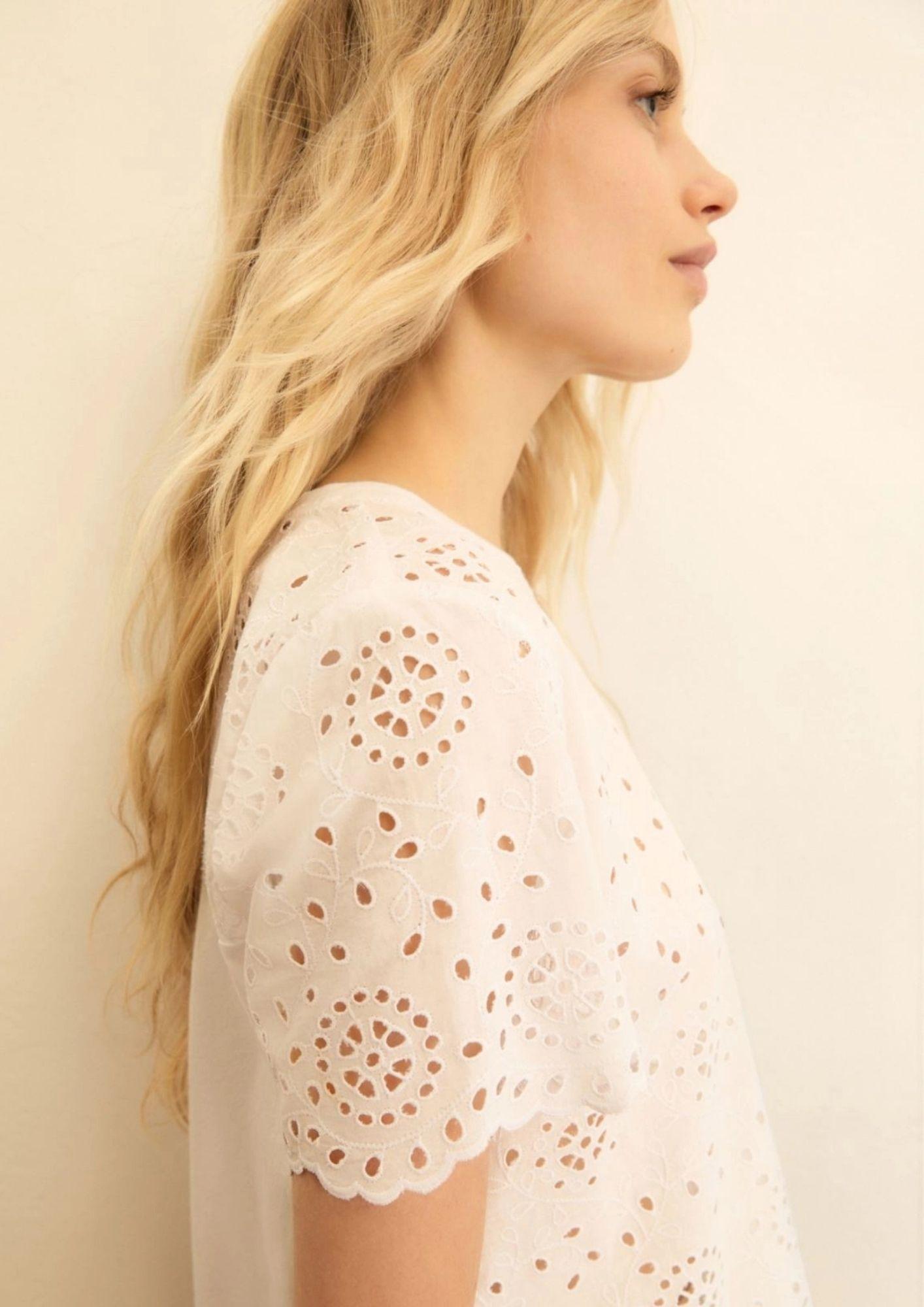 Emme Marella T-Shirt Donna Emmveletta Bianca 2615971022200 001 EMME MARELLA 