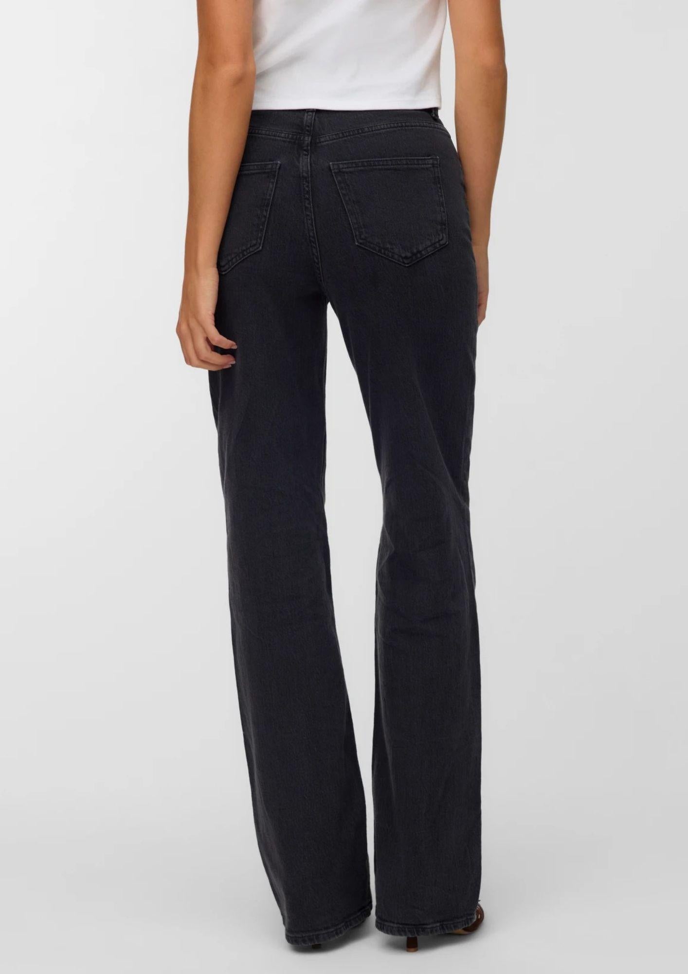 Vero Moda Jeans Donna Tessa Grigio Scuro 10327087 Dark Grey Denim VERO MODA 