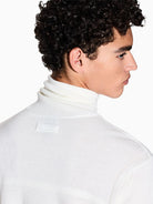 Armani Exchange Maglione dolcevita in misto lana Uomo Bianco XM000900 AF11982 U0009 ARMANI EXCHANGE 