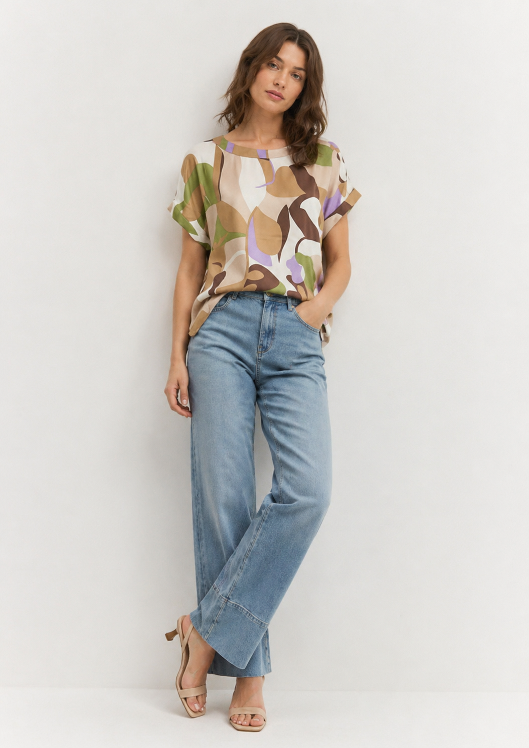 Emme Marella Maglia Donna Emmrane Sabbia 2615111211200 001 EMME MARELLA 