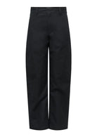 Jacqueline De Yong Pantalone Donna Nero 15367918 Black JACQUELINE DE YONG 