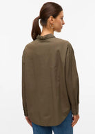  10333342 Grape Leaf Birch emb. detail VERO MODA 