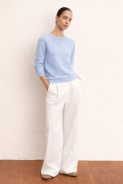 Emme Marella Maglia Donna Emmalpe Azzurro 2615361171200 003 EMME MARELLA 