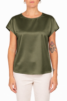 Diana Gallesi Maglia Donna Verde Oliva G492R000660N 25 DIANA GALLESI 