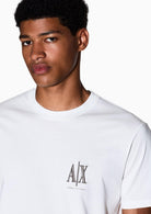 Armani Exchange T-Shirt Uomo Bianca XM000365 AF12308 U0009 ARMANI EXCHANGE 
