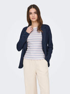 Jacqueline De Yong T-Shirt Donna Cashmere Blue Jdylada 15363219 Cashmere Blue MIX JACQUELINE DE YONG 