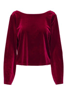 Jacqueline De Yong Maglia Donna Victory Bordeaux 15363518 Winetasting BOW JACQUELINE DE YONG 