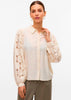 Vero Moda Camicia Donna Fabena Bianco Betulla