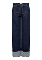Jaqueline De Yong Jeans Donna Vanessa Denim Blu Scuro 15355528 Dark Blue Denim JACQUELINE DE YONG 