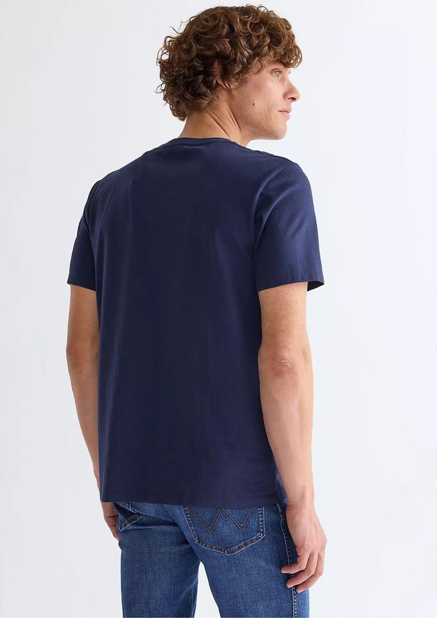 Wrangler T-Shirt Uomo Blu 112350434 BLUE WRANGLER 