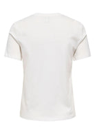 Only T-Shirt Donna Mira Bianca 15368637 Cloud Dancer ONLY 