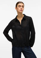 Vero Moda Camicia Donna Finola Nera 10332551 Black VERO MODA 
