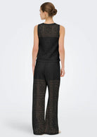 Only Pantalone Donna Lian Nero 15372107 Black ONLY 