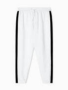 Armani Exchange Pantaloni Jogger Bande Logate Uomo Bianco XM001301 AF10818 U0009 ARMANI EXCHANGE 